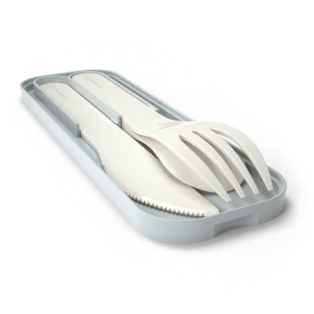 Monbento Mb Pocket Plastic Cutlery Set - Colour Natural V398-MO-24050046