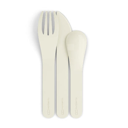 Monbento Mb Pocket Plastic Cutlery Set - Colour Natural V398-MO-24050046