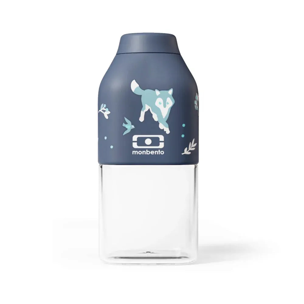 Monbento Mb Positive S Reusable Water Bottle - Wolf V398-MO-32014125
