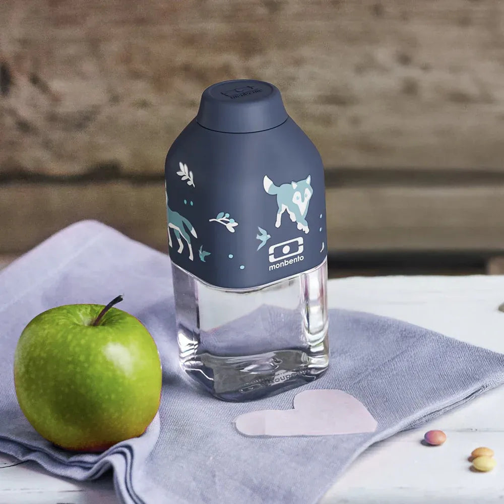Monbento Mb Positive S Reusable Water Bottle - Wolf V398-MO-32014125