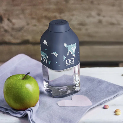 Monbento Mb Positive S Reusable Water Bottle - Wolf V398-MO-32014125