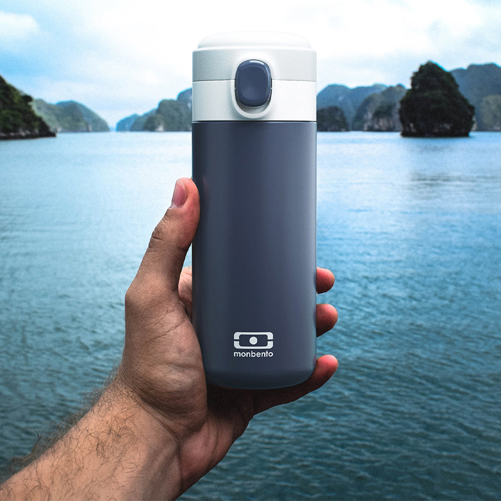 Monbento Mb Pop Insulated Bottle - Blue Infinity V398-MO-36220027