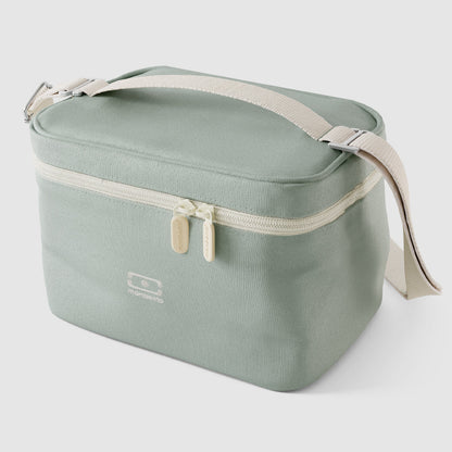 Monbento Arctic Insulated Cooler Lunch Bag - Green Natural V398-MO-39420044