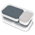 Monbento MB Extra Bento Box Containers - Grey Blue Mix V398-MO-41190011