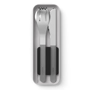 Monbento Mb Slim Box Stainless Steel Cutlery Set - Trio Knife - Black V398-MO-50300002