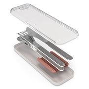 Monbento Mb Slim Box - Trio Knife - Rosa Moka V398-MO-50300067