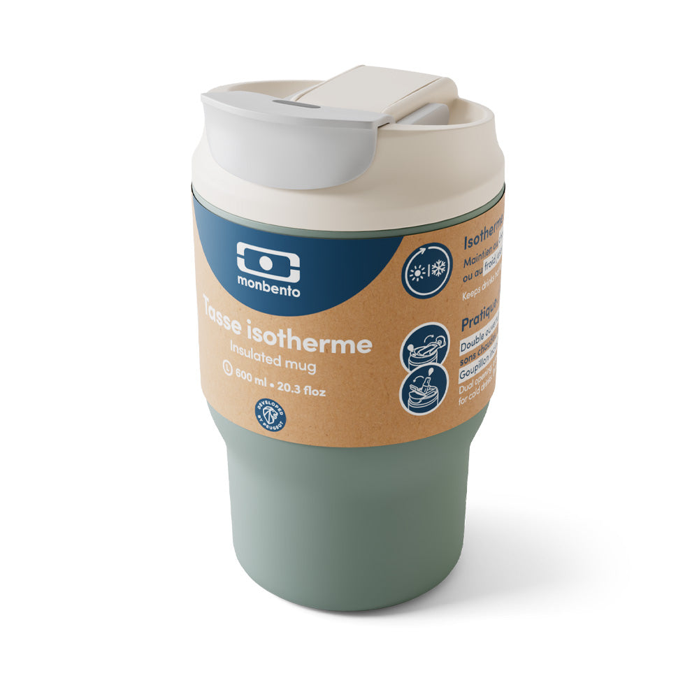 Monbento Travel Mug S - Green Natural V398-MO-74440044
