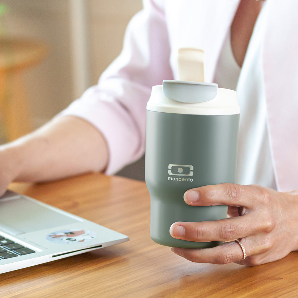 Monbento Travel Mug S - Green Natural V398-MO-74440044