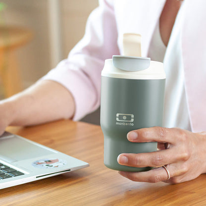 Monbento Travel Mug S - Green Natural V398-MO-74440044