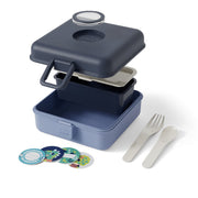 Monbento Mb Sandwich Lunch Box Snacky - Blue Infinity V398-MO-81010028