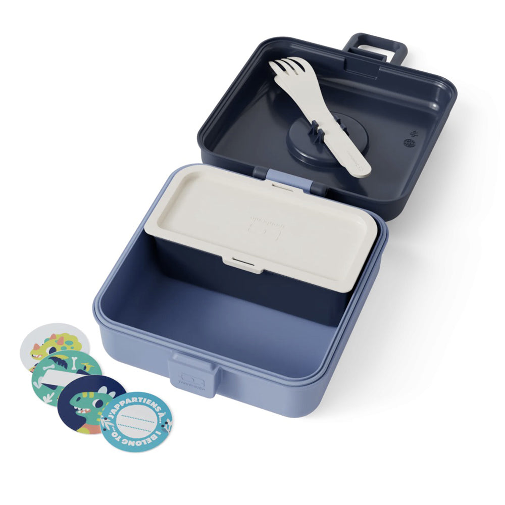 Monbento Mb Sandwich Lunch Box Snacky - Blue Infinity V398-MO-81010028