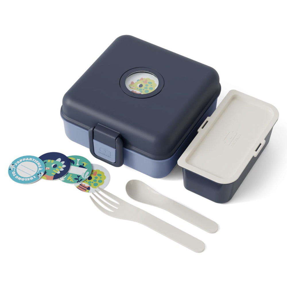 Monbento Mb Sandwich Lunch Box Snacky - Blue Infinity V398-MO-81010028
