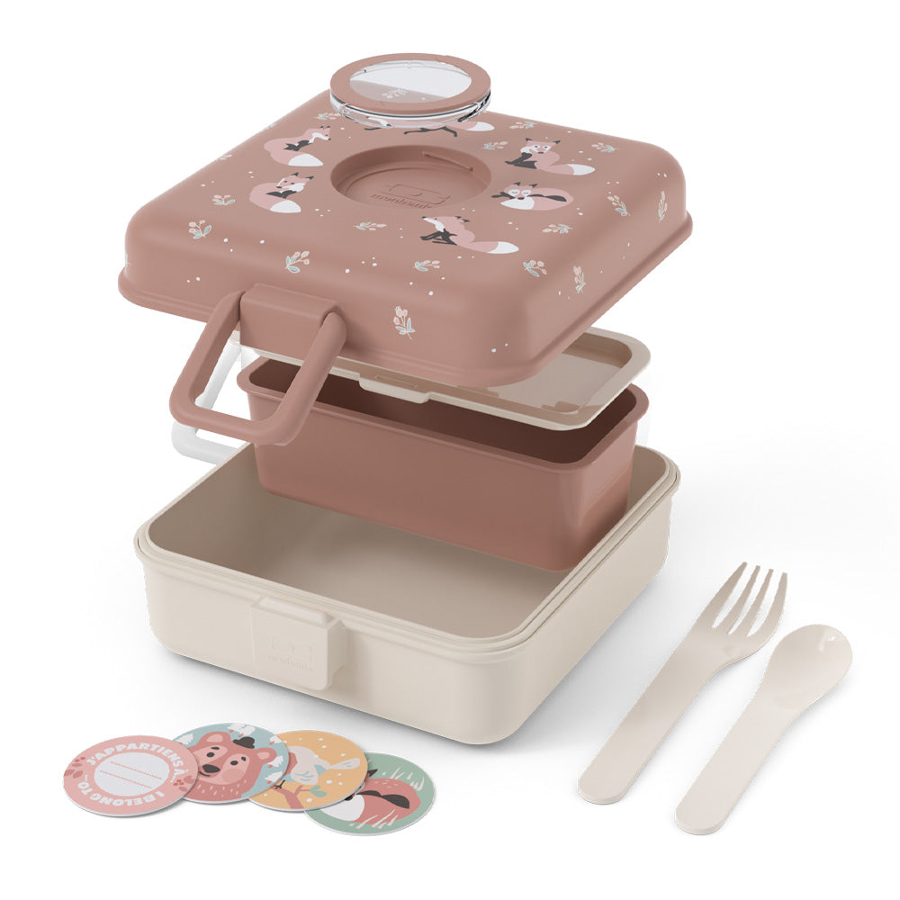 Monbento Mb Sandwich Lunch Box Snacky - Fox V398-MO-81014081