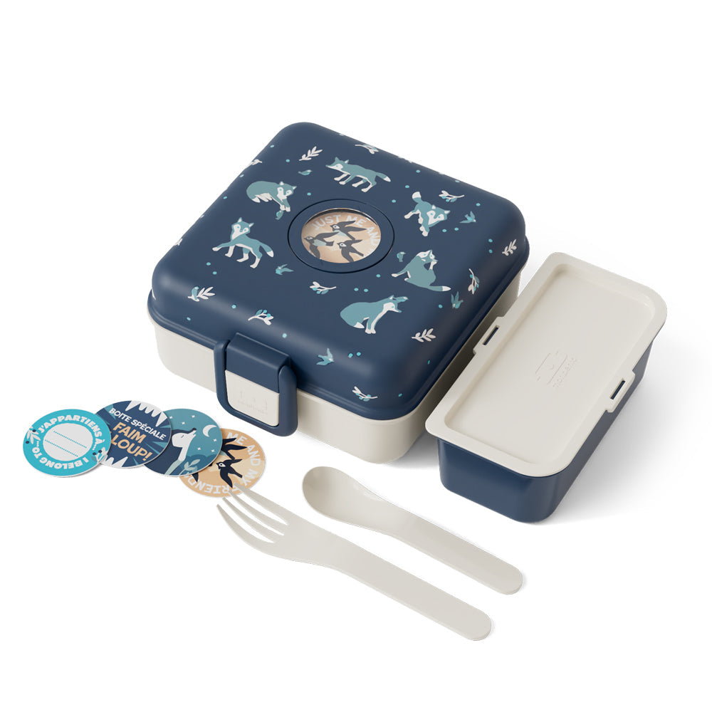 Monbento Mb Sandwich Lunch Box Snacky - Wolf V398-MO-81014125