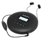 Majority Oakcastle CD100 Bluetooth Portable CD Player - Black V398-MY-1000000146