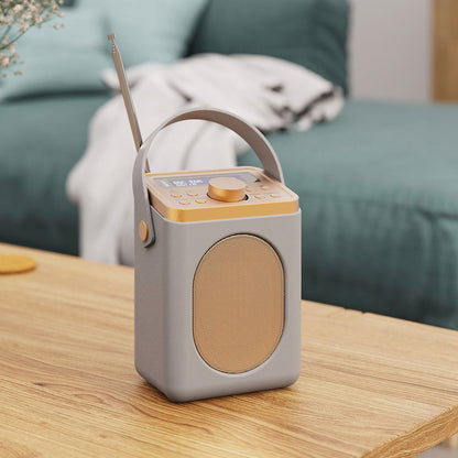 Majority Little Shelford Bluetooth & DAB Radio with Bluetooth-Grey V398-MY-1000002722