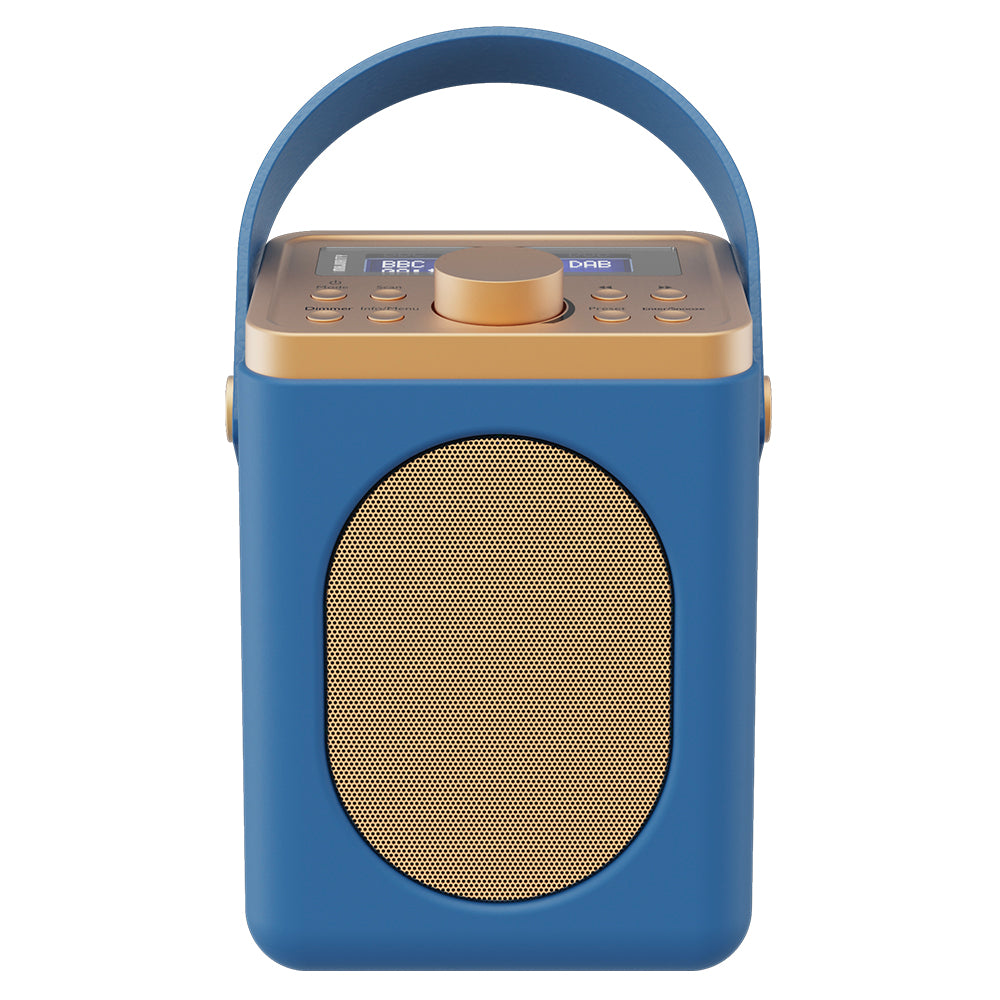Majority Little Shelford Bluetooth & DAB Radio with Bluetooth-Midnight Blue V398-MY-1000002723