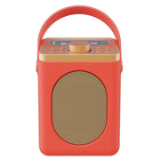 Majority Little Shelford Bluetooth & DAB Radio with Bluetooth-Red V398-MY-1000002724