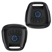 Majority PS100 - Bundled Party Speaker 40w Bluetooth Karaoke-DJ-Party-PA System - Black V398-MY-1000002979-2P
