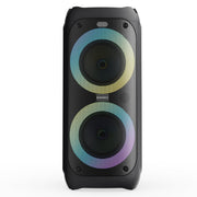 Majority PS200 - Party Speaker 100w Bluetooth Karaoke-DJ-Party-PA System - Black V398-MY-1000002980