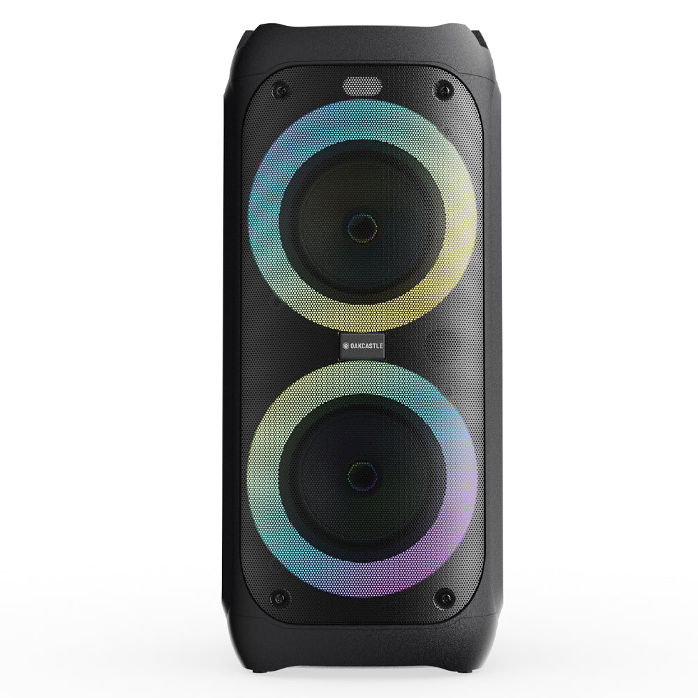 Majority PS200 - Party Speaker 100w Bluetooth Karaoke-DJ-Party-PA System - Black V398-MY-1000002980