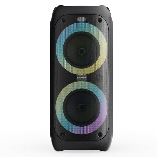 Majority PS200 - Party Speaker 100w Bluetooth Karaoke-DJ-Party-PA System - Black V398-MY-1000002980