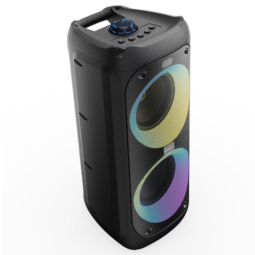 Majority PS200 - Party Speaker 100w Bluetooth Karaoke-DJ-Party-PA System - Black V398-MY-1000002980