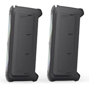Majority PS200 -Bundled Party Speaker 100w Bluetooth Karaoke-DJ-Party-PA System - Black V398-MY-1000002980-2P