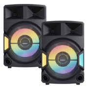Majority PS500 - Bundled PA System 150w Bluetooth Karaoke-DJ-Party-PA System - Black V398-MY-1000002981-2P