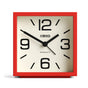 Newgate Cube Mantel Clock-Fire Engine Red V398-NG-ALMCUB252FER