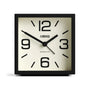 Newgate Cube Mantel Clock-Black V398-NG-ALMCUB252K