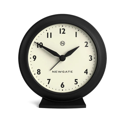 Newgate Pacific Mantel Clock-Black V398-NG-ALMPAC13K