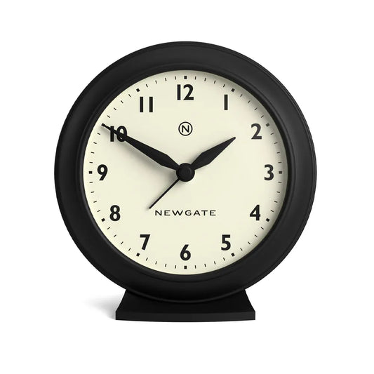 Newgate Pacific Mantel Clock-Black V398-NG-ALMPAC13K