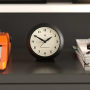 Newgate Pacific Mantel Clock-Black V398-NG-ALMPAC13K