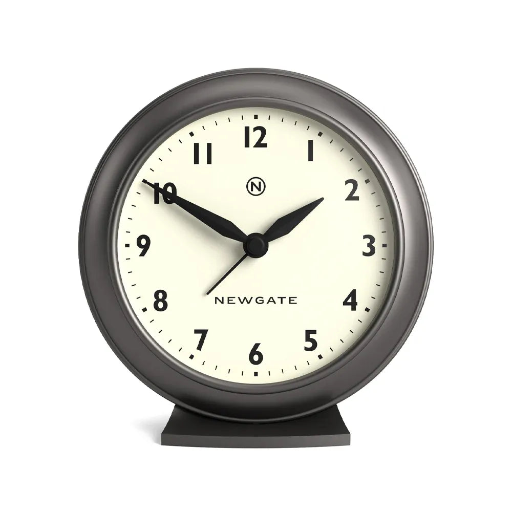 Newgate Pacific Mantel Clock-Graphite V398-NG-ALMPAC13MGR