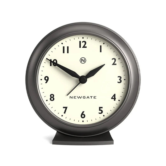 Newgate Pacific Mantel Clock-Graphite V398-NG-ALMPAC13MGR