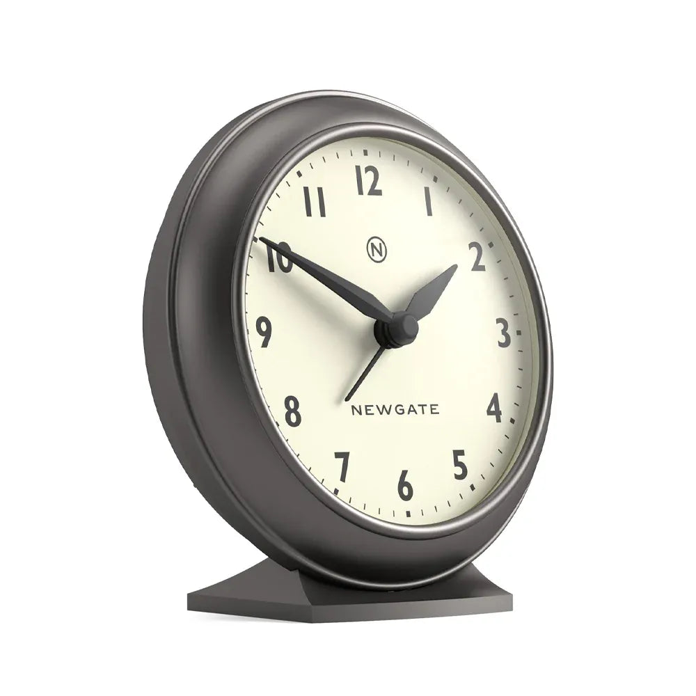 Newgate Pacific Mantel Clock-Graphite V398-NG-ALMPAC13MGR