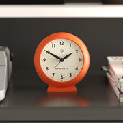 Newgate Pacific Mantel Clock-Pumpkin Orange V398-NG-ALMPAC13PO