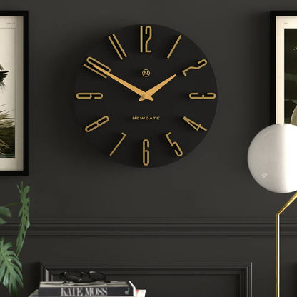 Newgate Empire State Wall Clock-Black V398-NG-EMPIRE-K