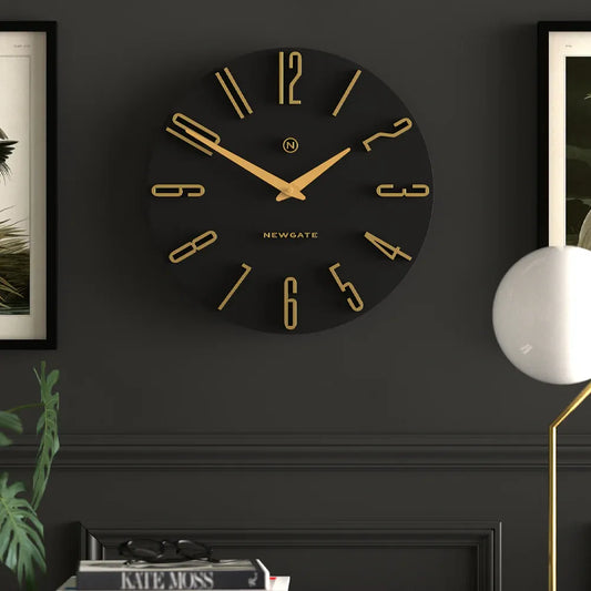 Newgate Empire State Wall Clock-Black V398-NG-EMPIRE-K