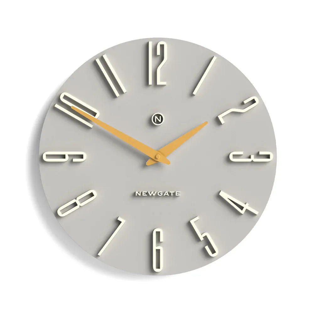 Newgate Empire State Wall Clock-Grey V398-NG-EMPIRE-OGY