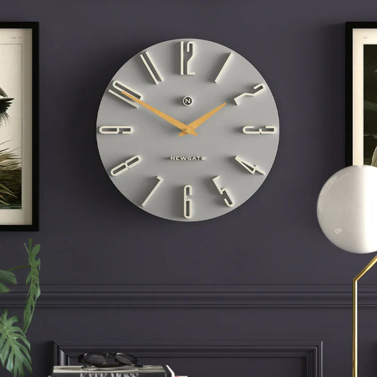 Newgate Empire State Wall Clock-Grey V398-NG-EMPIRE-OGY