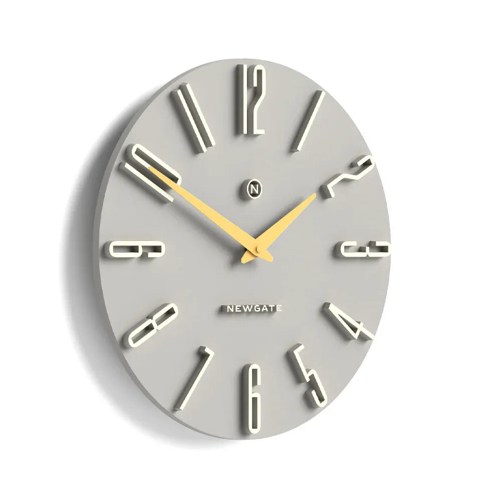 Newgate Empire State Wall Clock-Grey V398-NG-EMPIRE-OGY