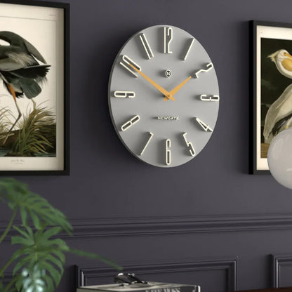 Newgate Empire State Wall Clock-Grey V398-NG-EMPIRE-OGY