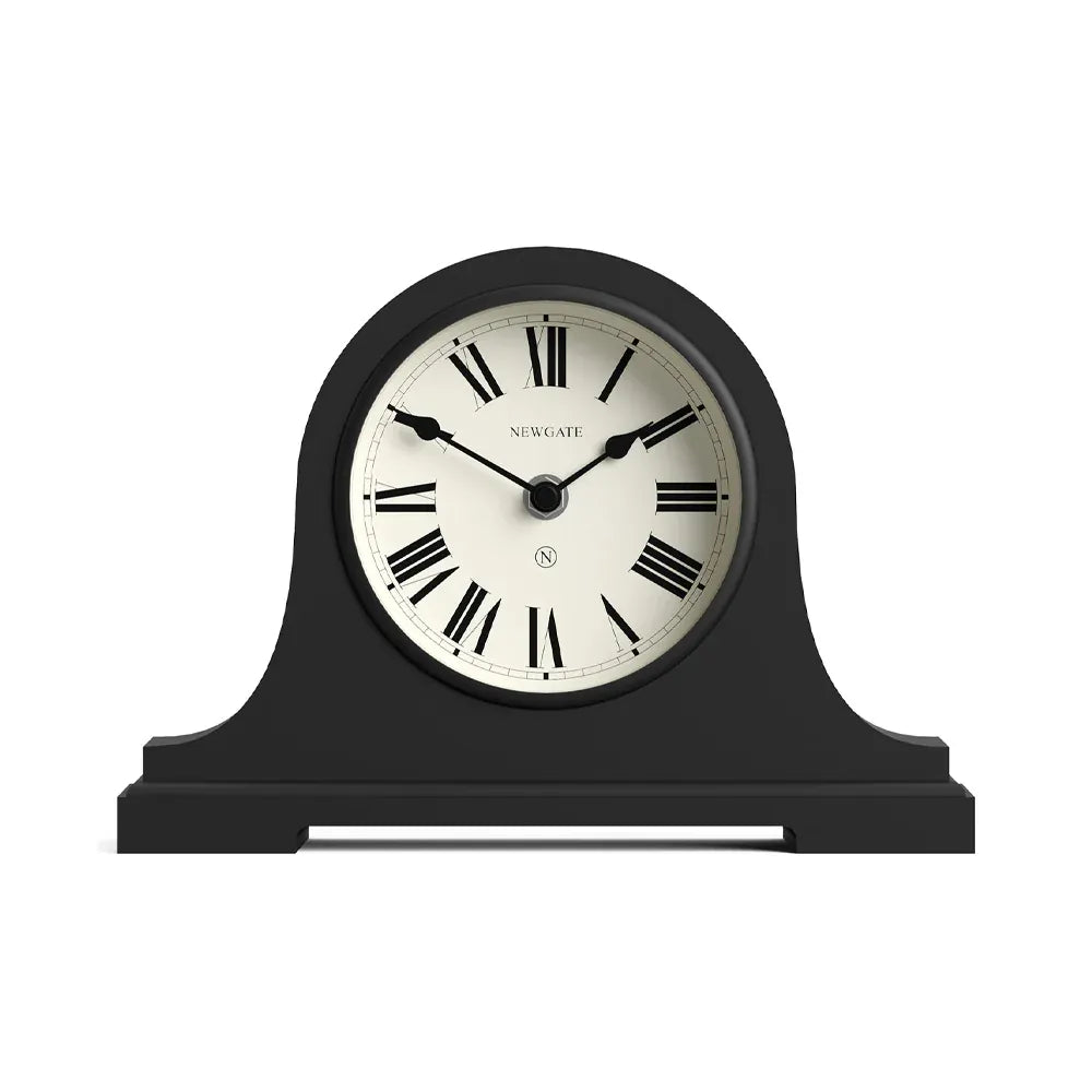 Newgate Broadway Mantel Clock-Black V398-NG-MANBWAY321K