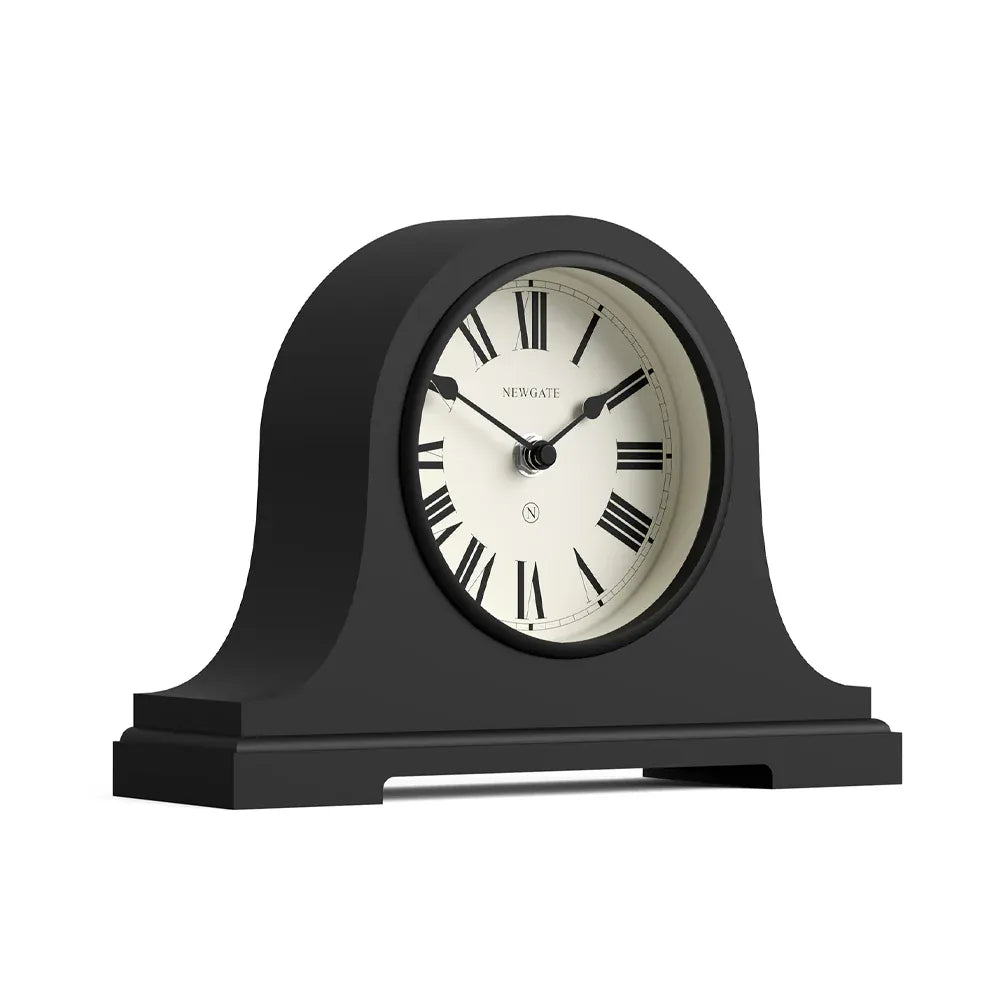Newgate Broadway Mantel Clock-Black V398-NG-MANBWAY321K