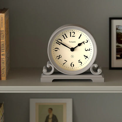 Newgate Divisadero Mantel Clock-Clock Grey V398-NG-MANDIV183CGY
