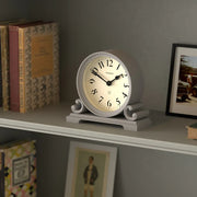 Newgate Divisadero Mantel Clock-Clock Grey V398-NG-MANDIV183CGY