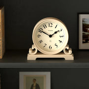 Newgate Divisadero Mantel Clock-Vanilla Cream V398-NG-MANDIV183VC
