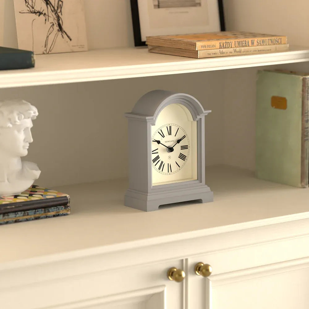 Newgate Fillmore Mantel Clock-Clockwork Grey V398-NG-MANFILL338CGY